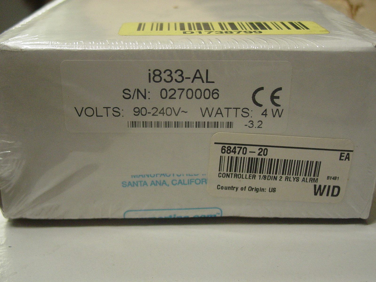 Newport i833-AL Digital Panel Meter 90-240V 4Watts NEW