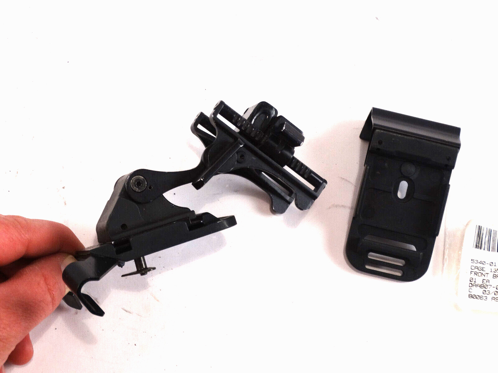 USGI Norotos NVG Rhino II ACH Mount 5855-01-457-2953 & extra Front Bracket
