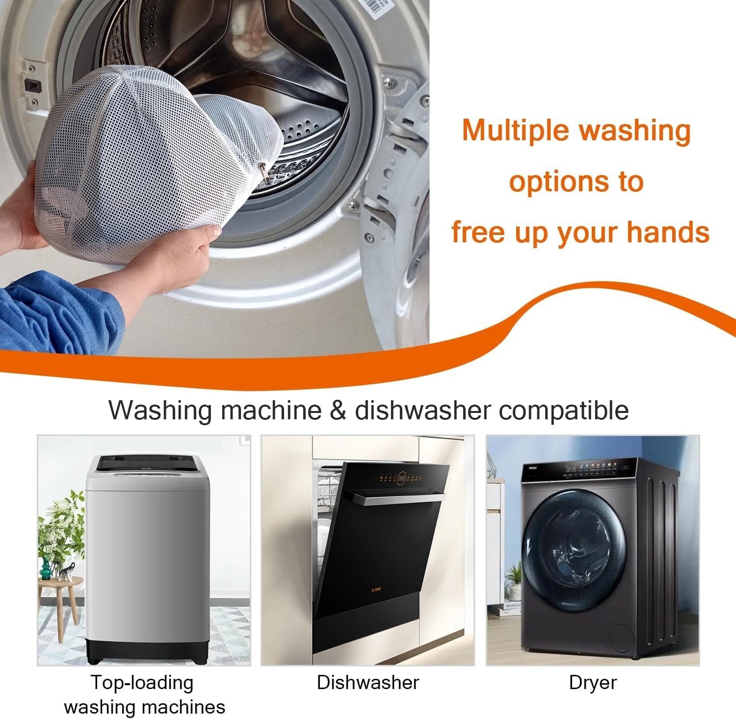 Lightweight and Stackable Hat Washer for Deep Clean and Shape Maintenance