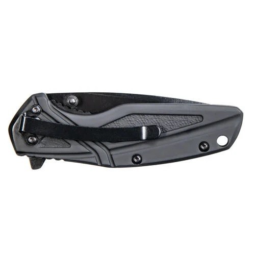 Smith & Wesson 1084308 Finger Flipper Folding Knife 2.95" Black Oxide Plain