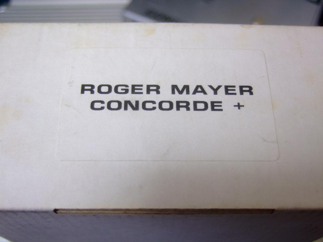 Roger Mayer CONCORDE+ Treble Booster Good condition