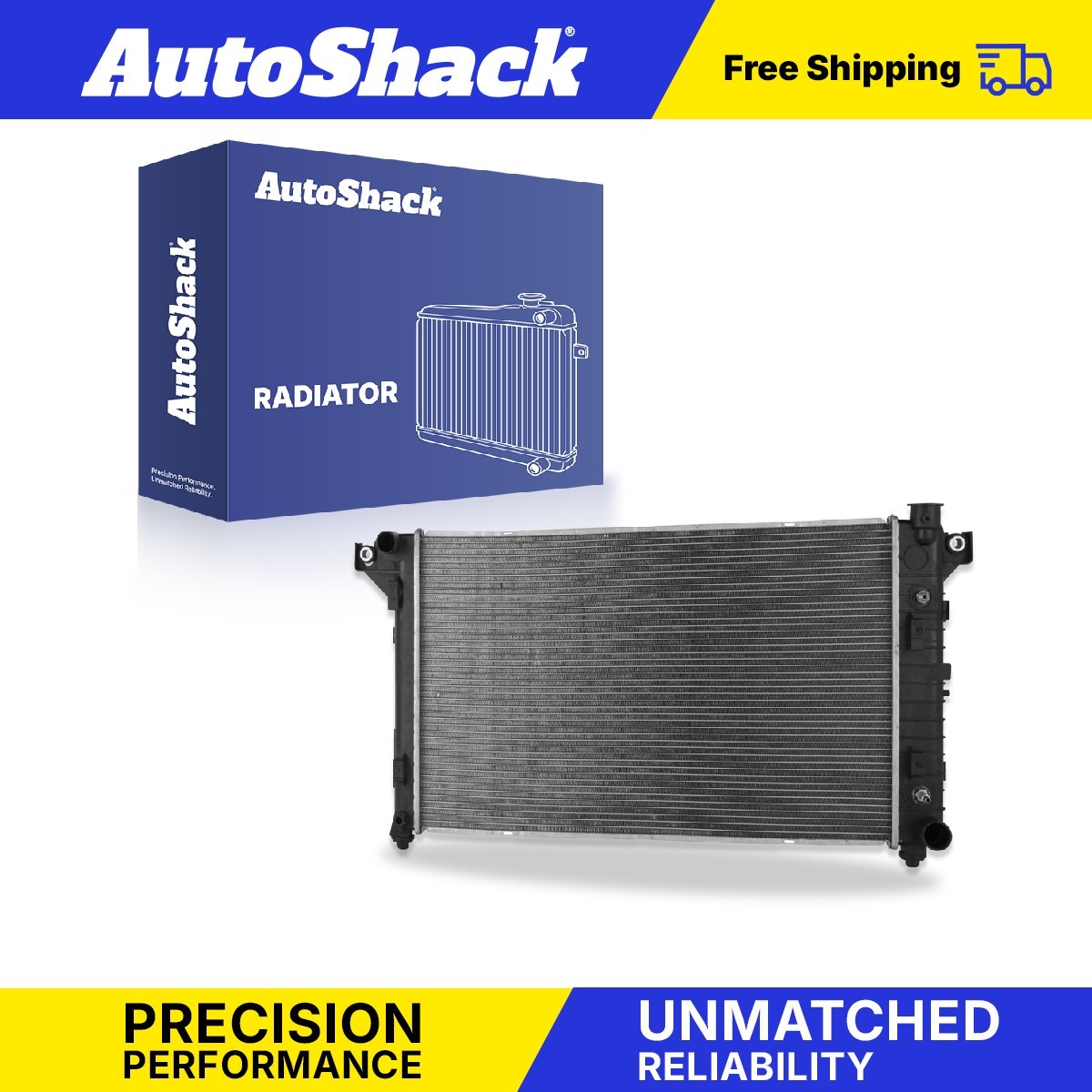 Radiator for Dodge, Ram 1500 1998-2002, V6 3.7L 3.9L V8 4.7L 5.2L 5.9L