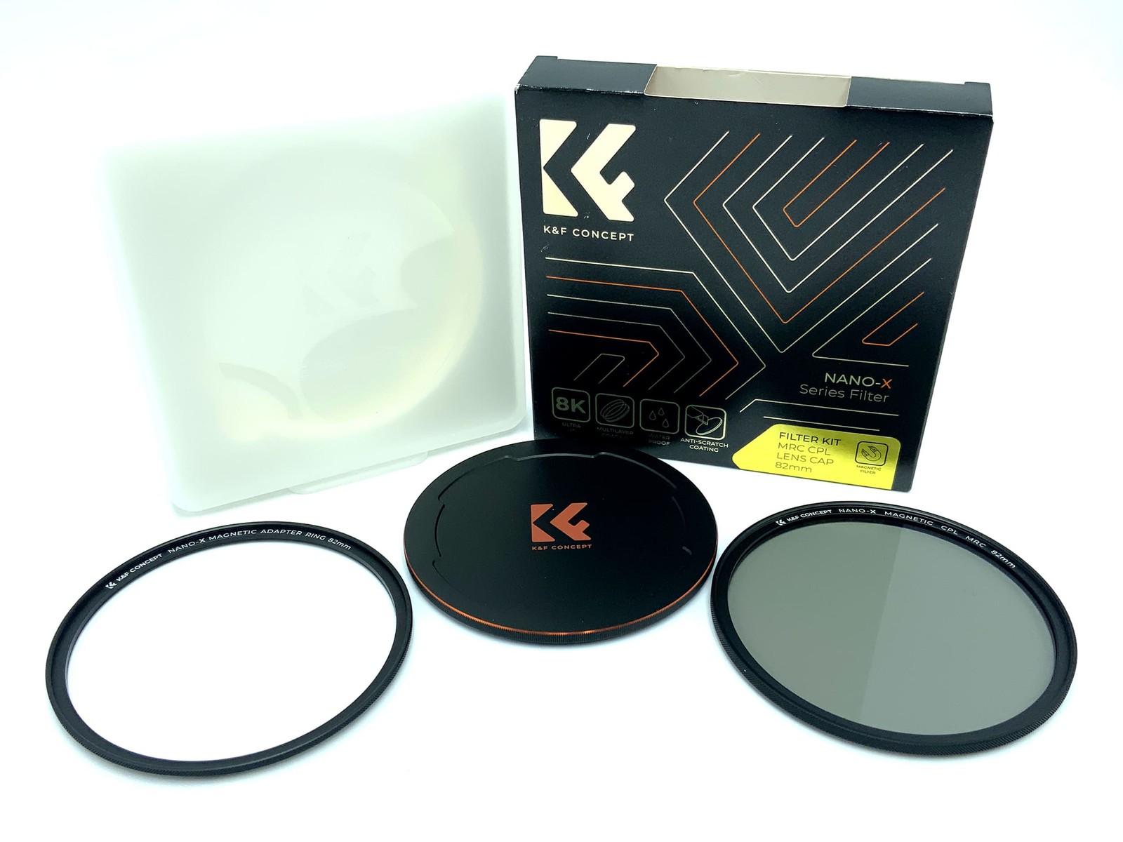 EasyBuy Filter Kit Nano-X Magnetic CPL + Lens Cap MRC 82mm Round