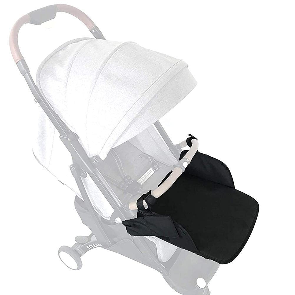 Stroller Footrest,Oxford Universal Stroller Footstool for Stroller(Black)