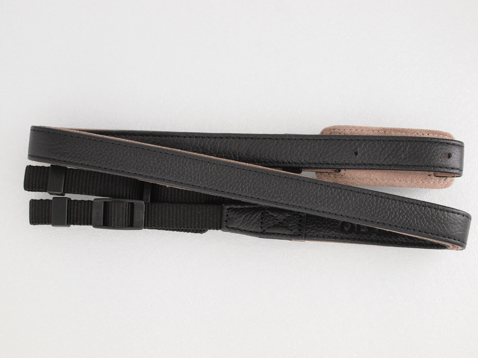 Olympus CSS-S109LL Leather Neck Strap - Black