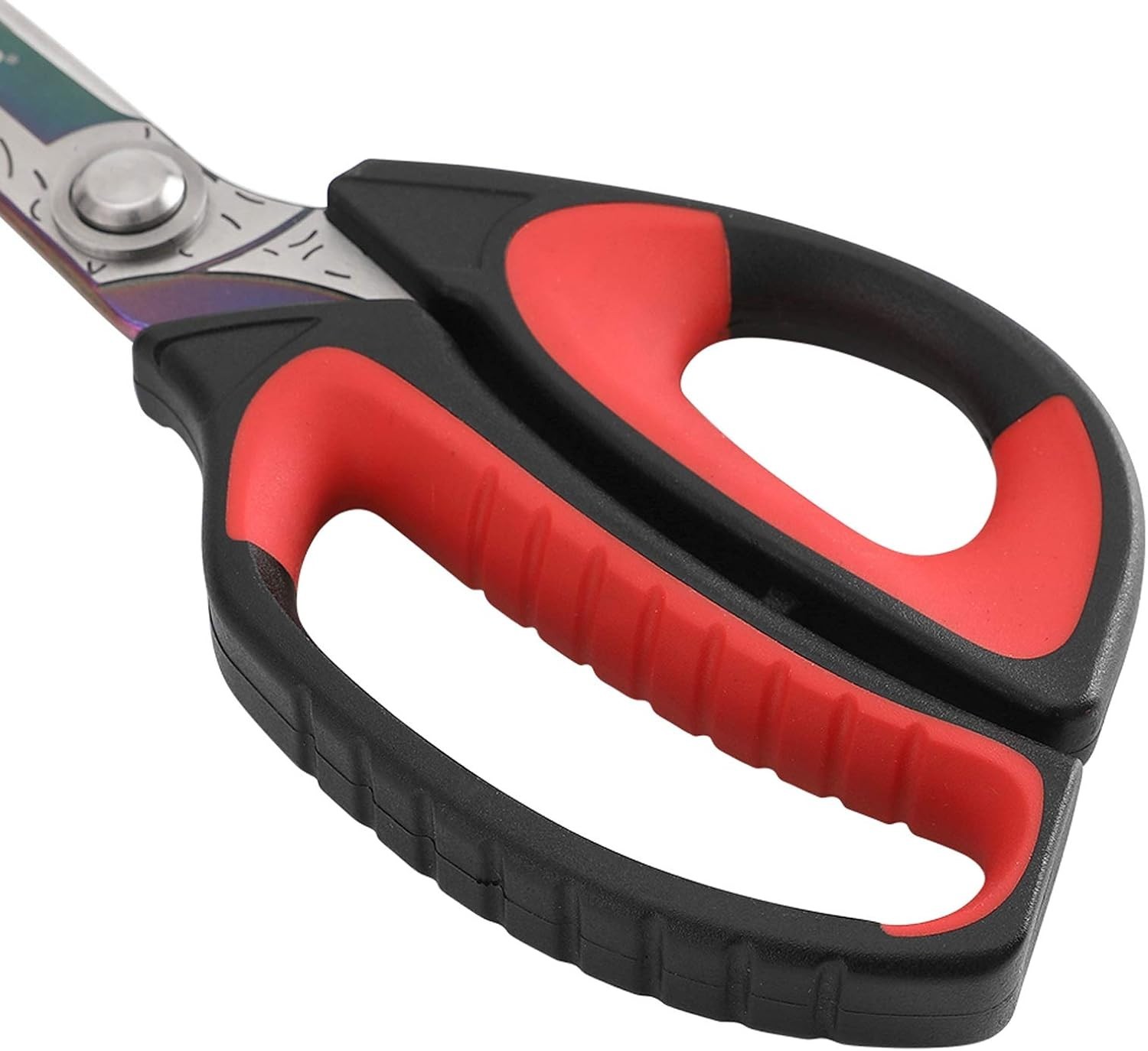 10" Multipurpose Heavy Duty Scissors, Titanium Coating Forged Stainless Stee...