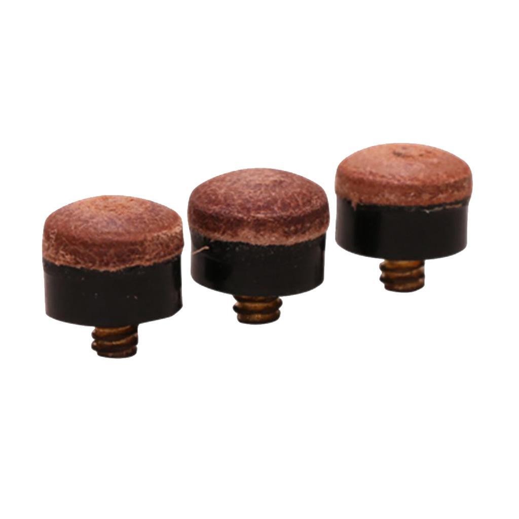 10pcs 12mm Billiards Screw-on Pool Replacement