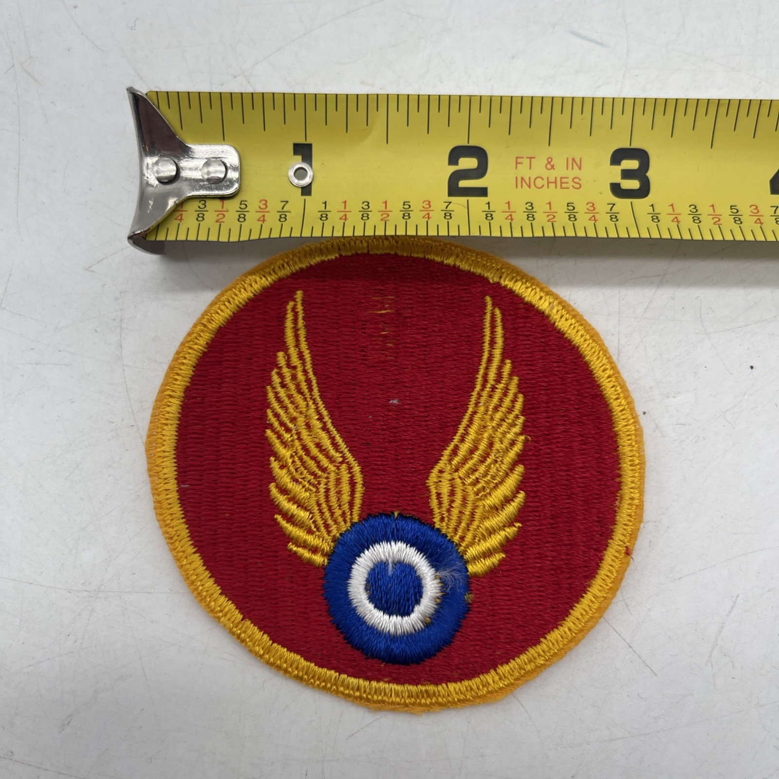 El Salvador Military Air Force Patch Insignia El Salvadorian Winged Bullseye Cut