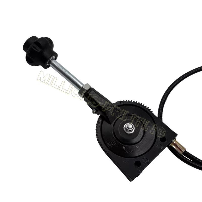 Excavator Throttle Control Cable 40 Inches Manual Throttle Wire