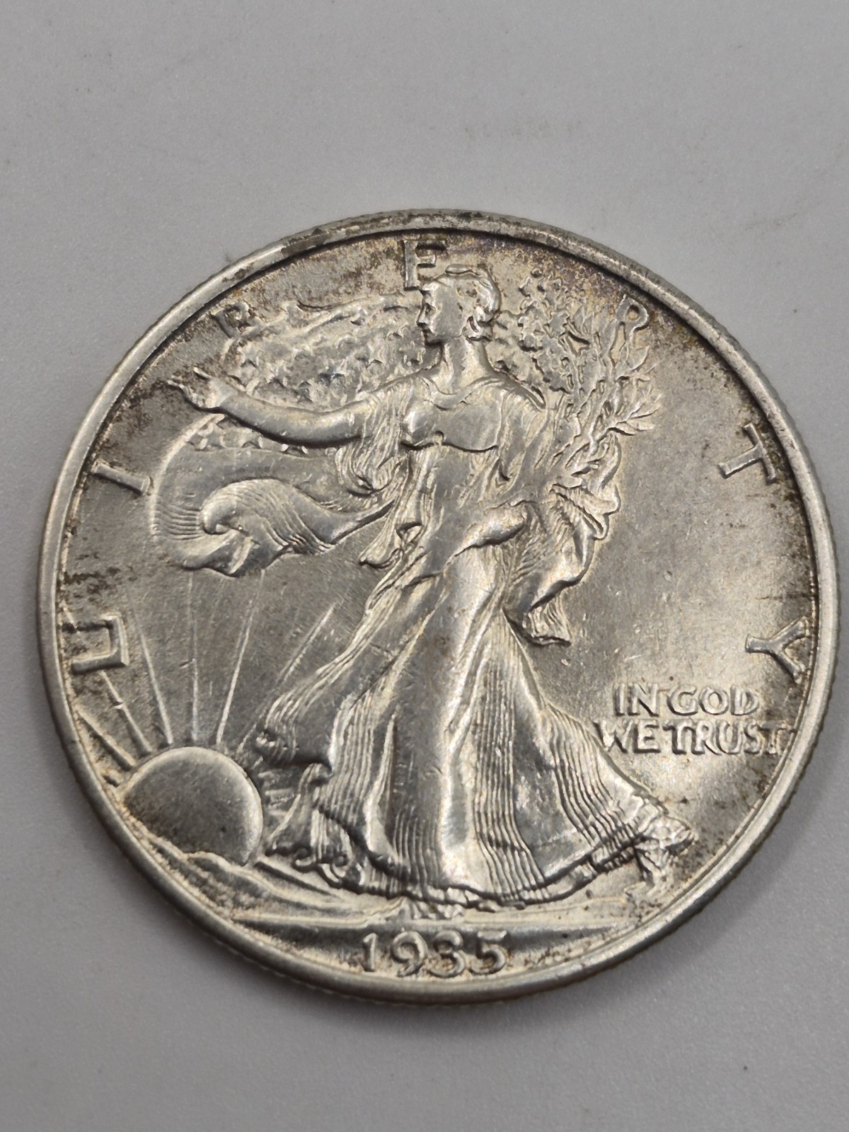 1935-S Walking Liberty Half Dollar - Au/bu ☆ 1091 ☆ Blazer - Check My Store Out!