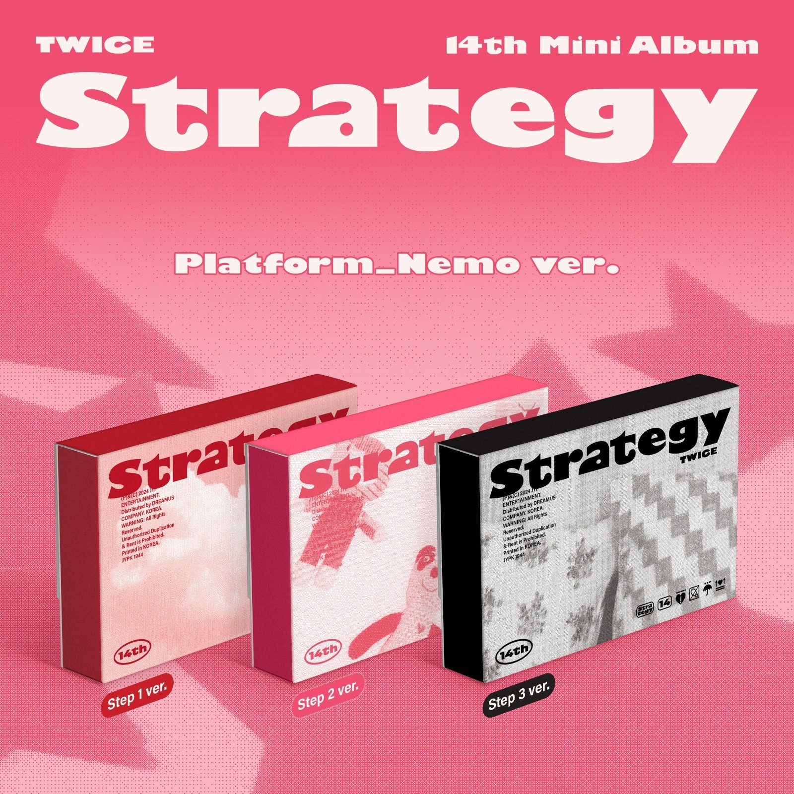 [KPOP REPUBLIC] TWICE 14th Mini Album 'Strategy' (Platform Nemo)