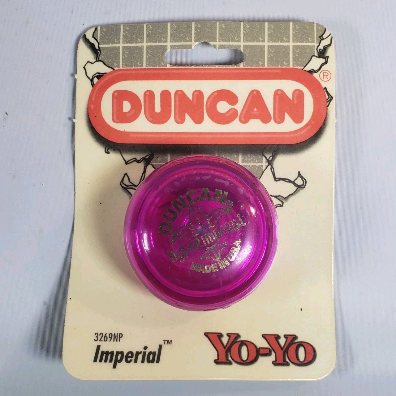 Vintage Duncan Imperial Yo-yo New Deadstock Fuscia