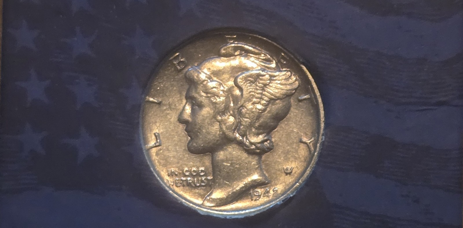 1942-P Mercury Dime - Actual Silver Coin Shown #004