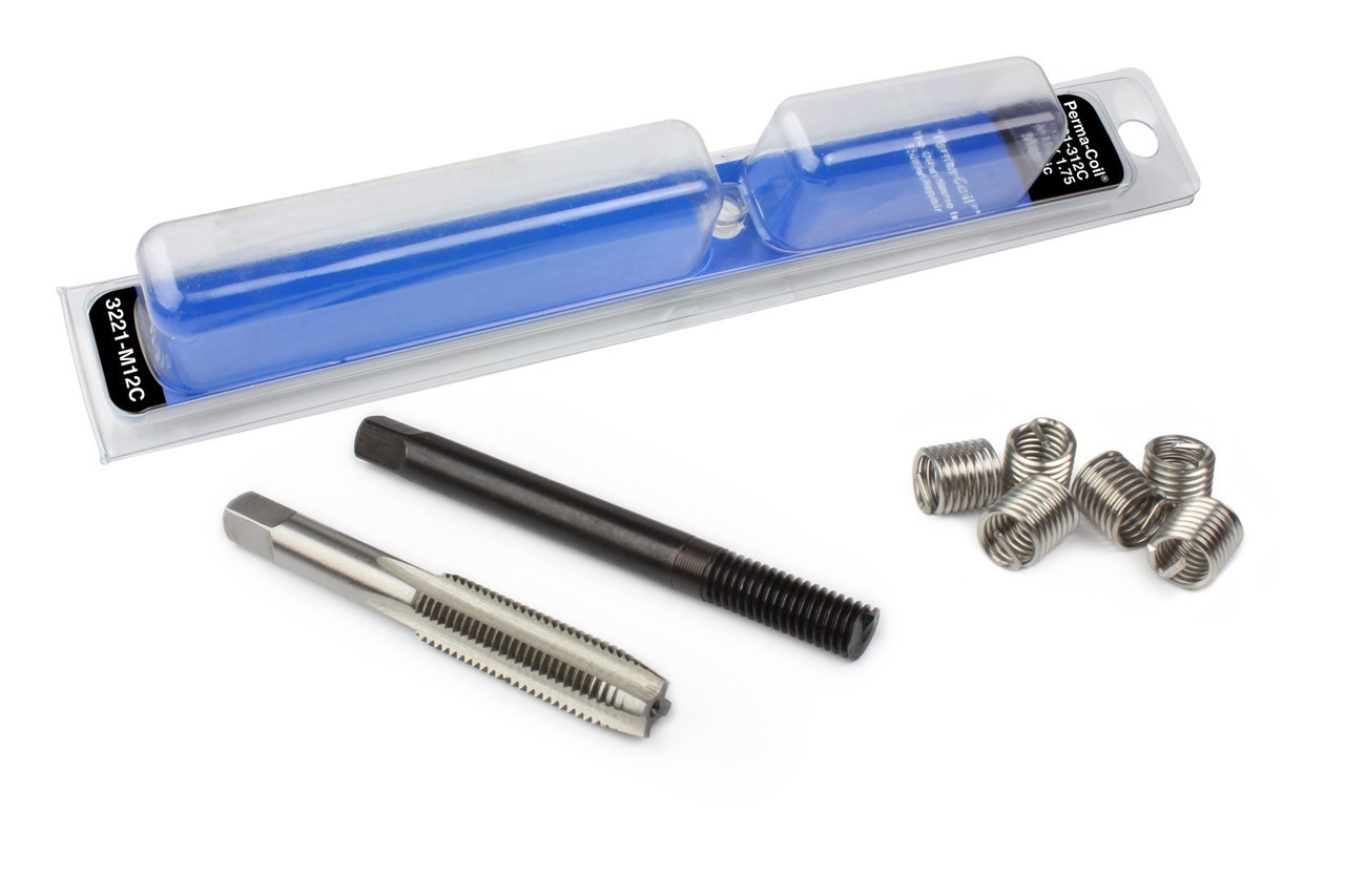 M12 x 1.75 Metric Thread Repair Insert Kit 3221-M12C Perma Coil Fits Heli