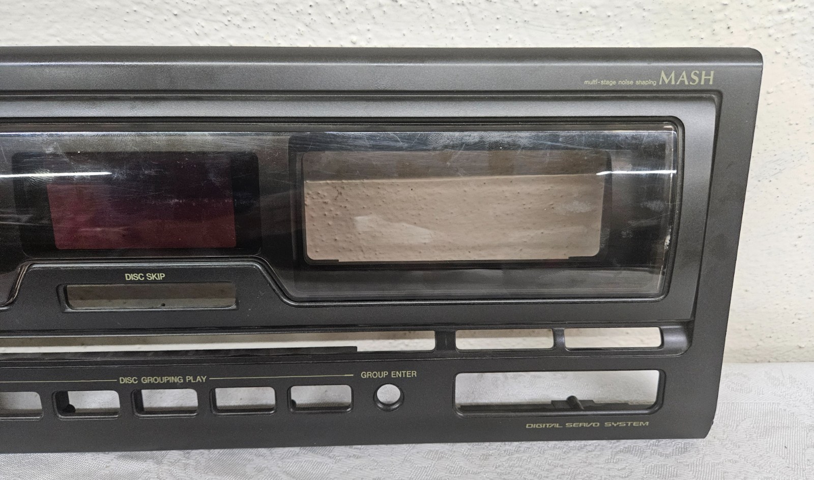 TECHNICS SL-MC700 CD Player FACEPLATE w Some Scratching