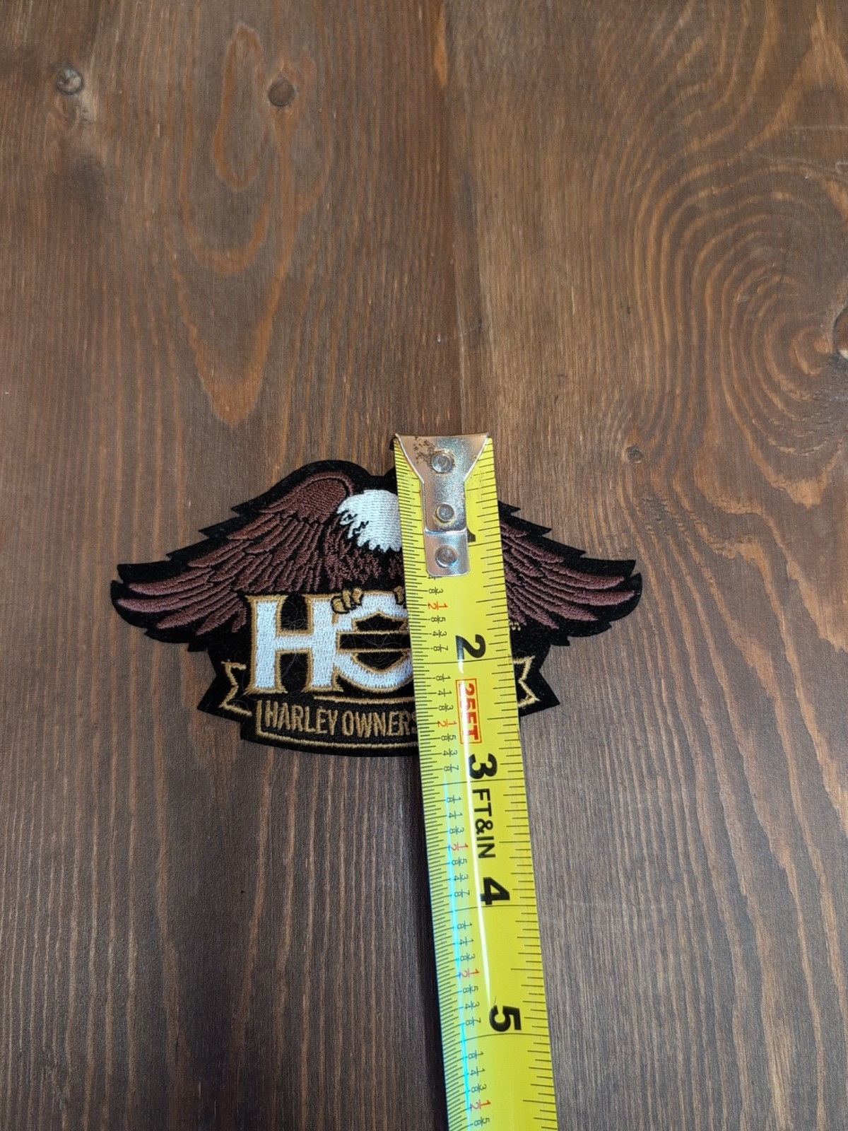 Harley Eagle Patch 3x5in Harley Owners Group