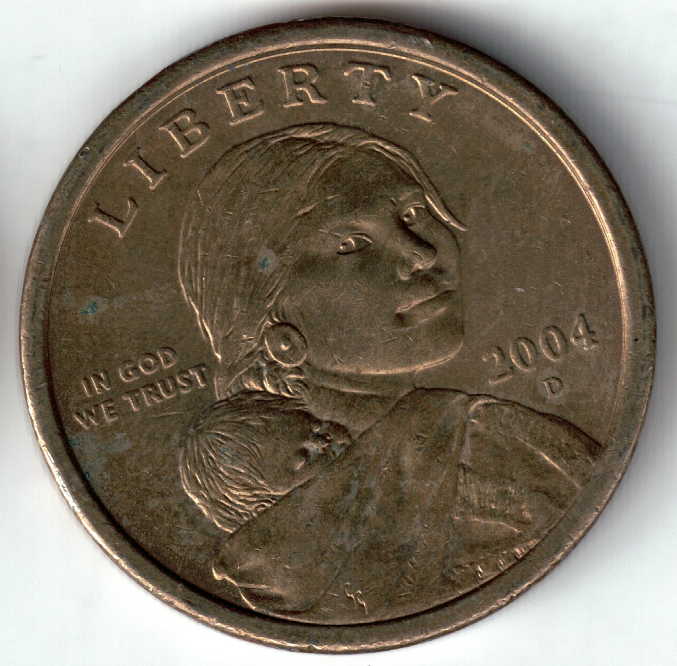 USA - 2004D - Sacagawea - 1$ Coin - Rare & NIFC - #21152
