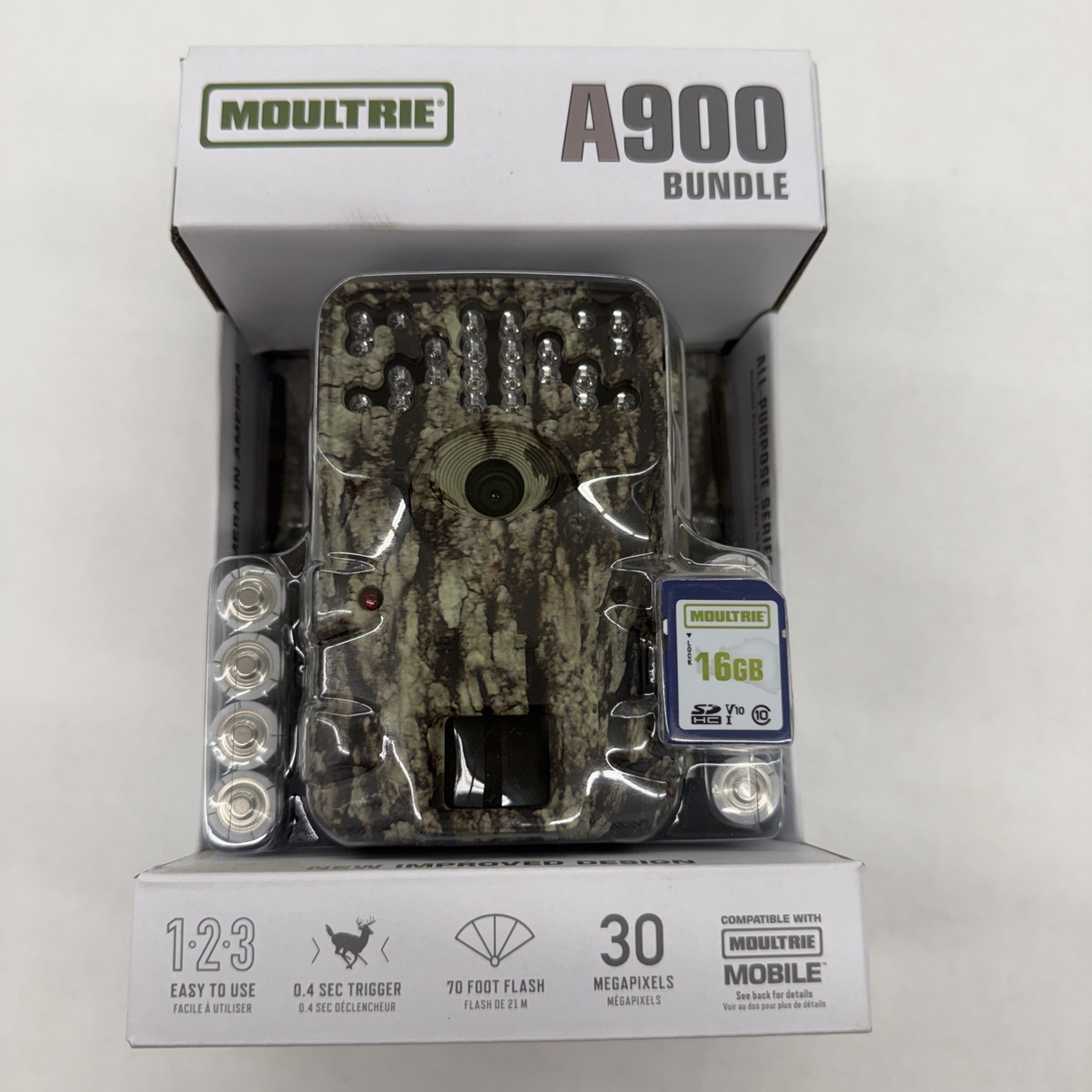 Moultrie MCG14001 A900 Trail Camera Bundle