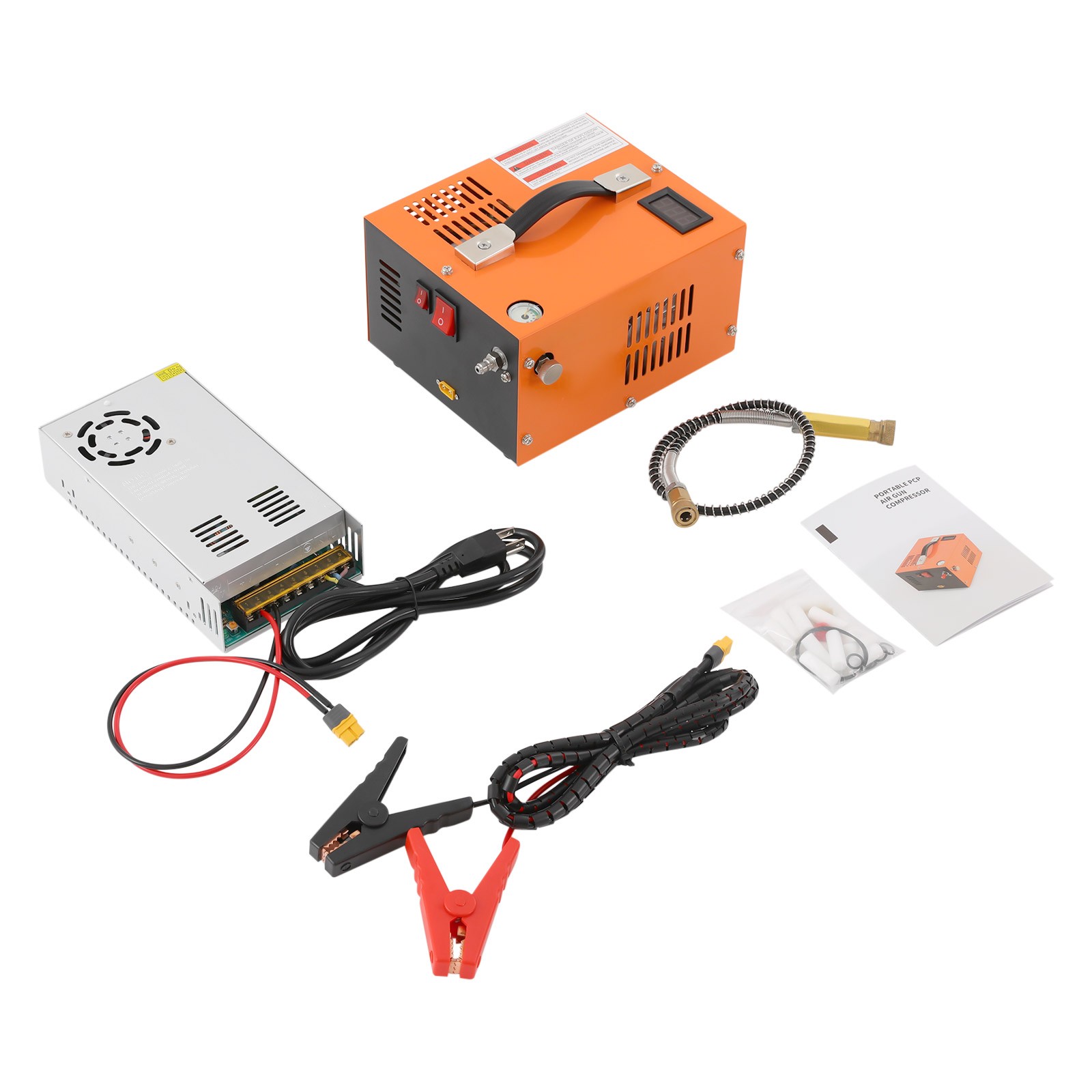 LED Air Compressor 4500PSI/30MPa Air Compressor Air Compressor W/Transformer