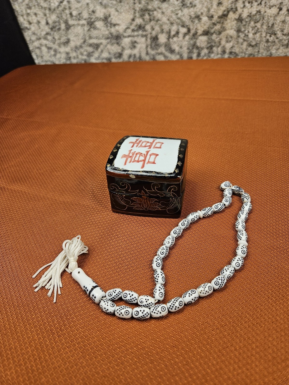 Prayer Beads With Trinket Box