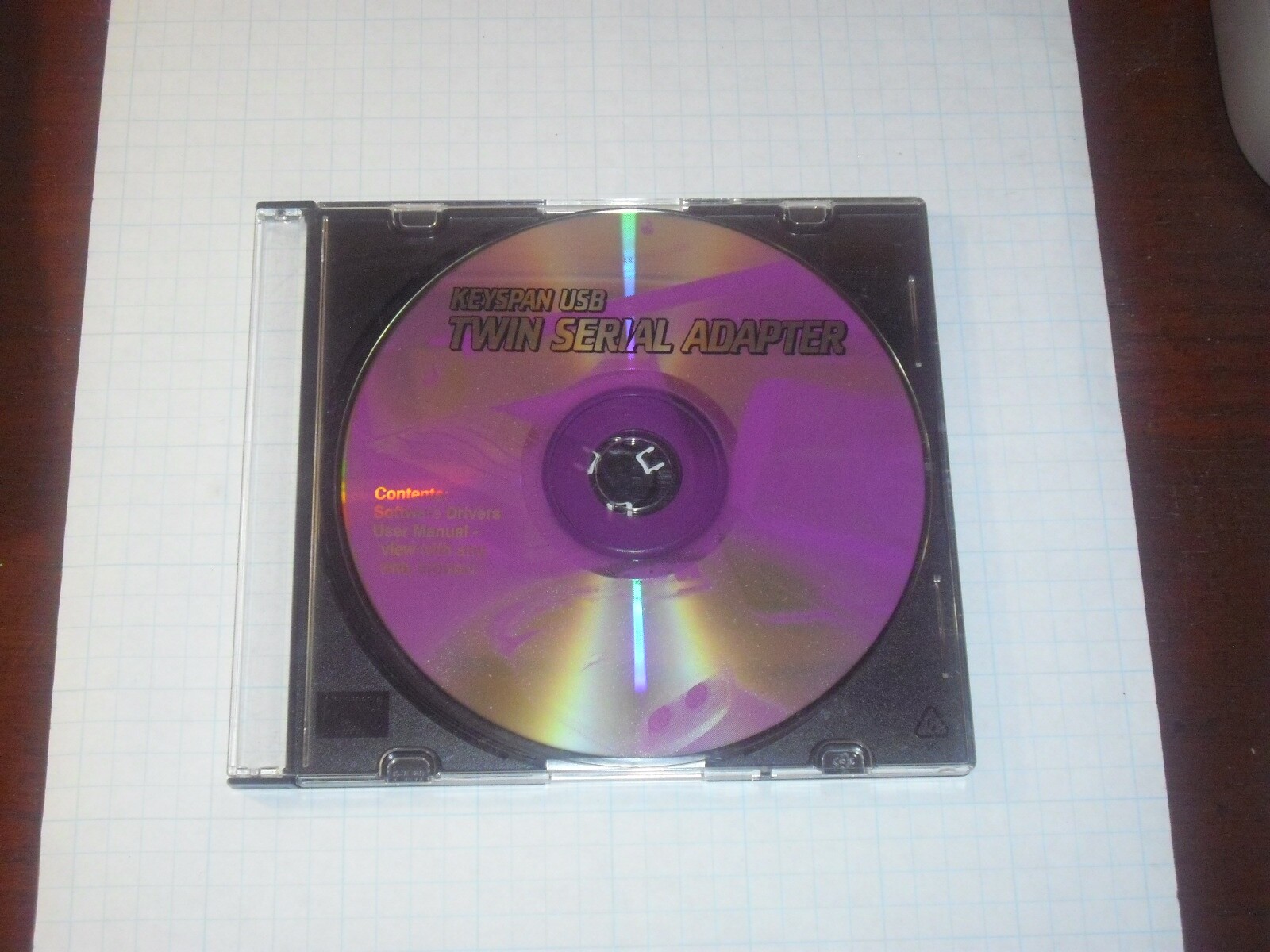 Keyspan USB Twin Serial Adapter Drivers & Manual Installation CD-ROM for Mac OS