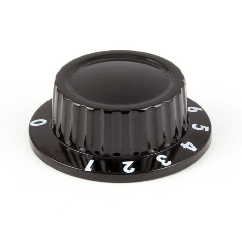 Apw Wyott Knob, Black Plain (1 To 10) 56505 - Genuine OEM Replacement Part