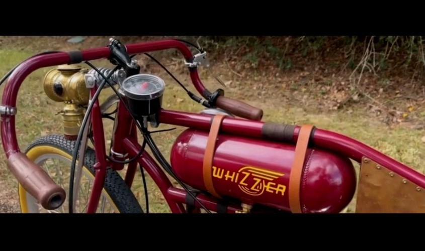 whizzer motor bike replica *FRAME ONLY* motorized bicycle board tracker antique