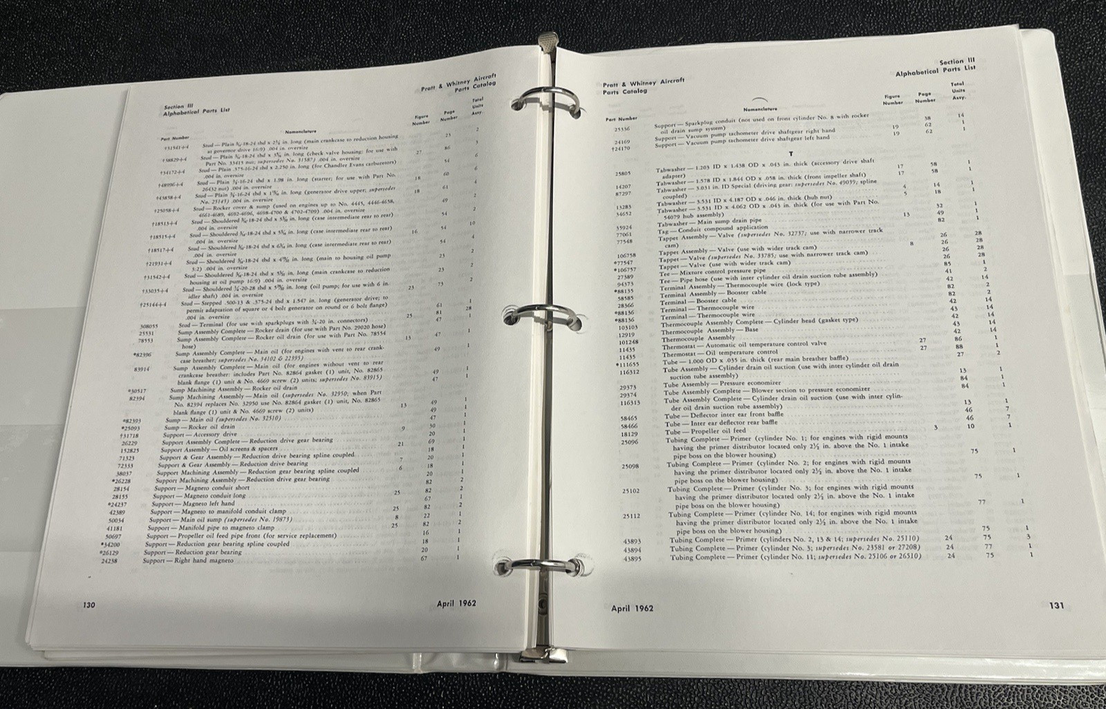 Twin Wasp S1C3G Engines Part Catalog Part 111464 Pratt & Whitney Copy