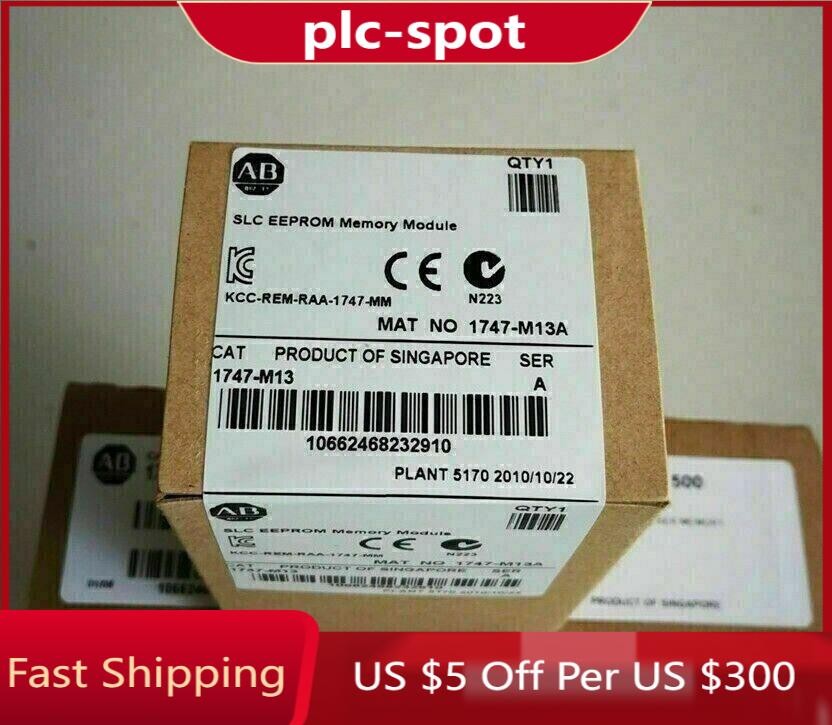 New Sealed AB 1747-M13 SER A SLC EEPROM Memory Module 1747-M13
