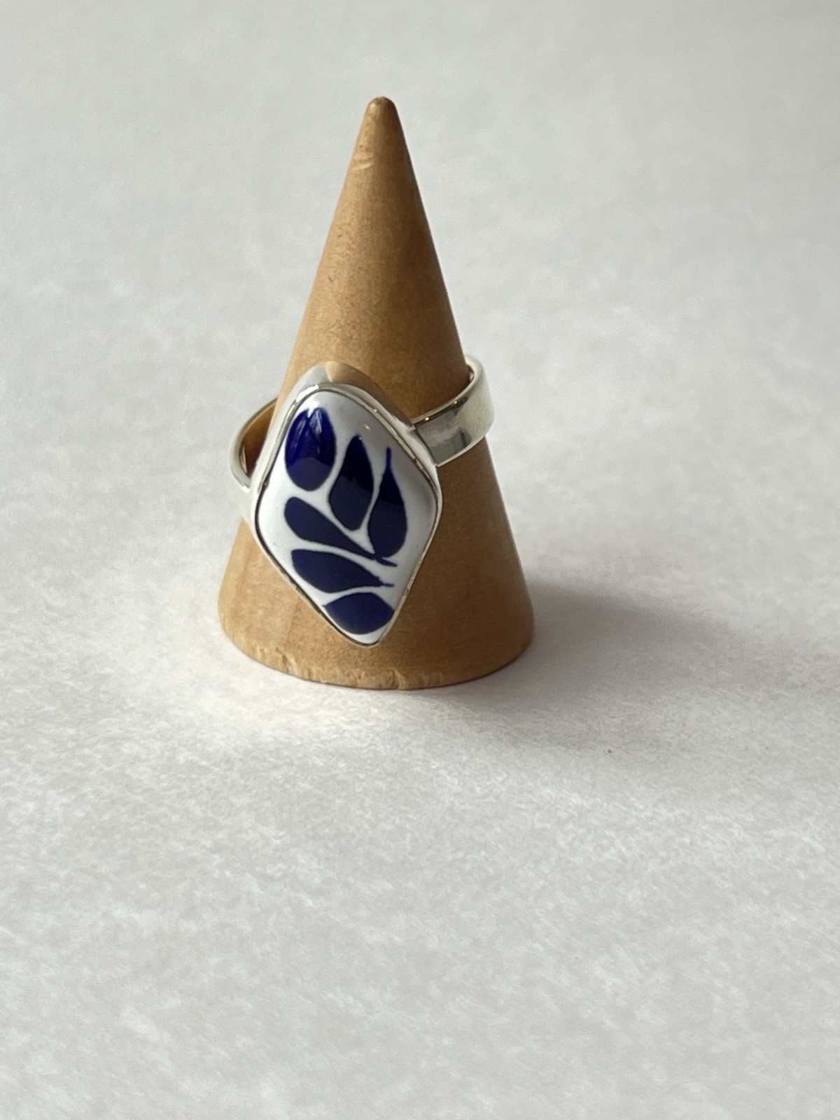 Talavera Design Ring 925 Sterling Silver Artisan Handmade