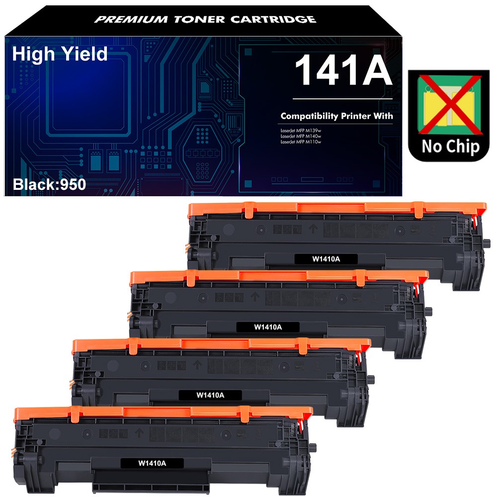 W1410A Toner Compatible with HP 141A Laserjet M110we MFP M139w M140w No Chip