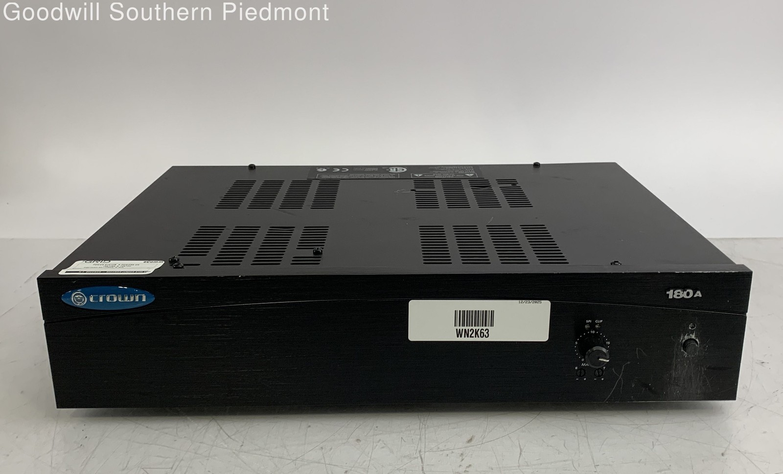 CROWN 180A Power Amplifier - Tested