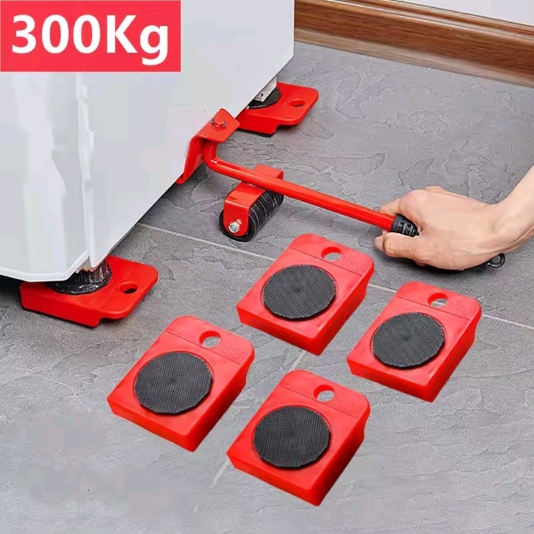 Furniture Lifter Heavy Moving Mover Tool Set Slider Duty Roller Transport Kit