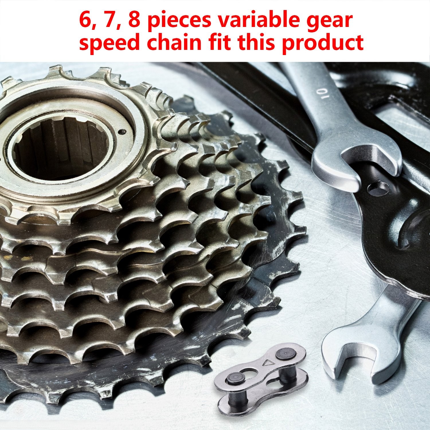 8 Pairs Bicycle Chain Master Link Missing Link 6 7 8 9 10 Speed Reusable