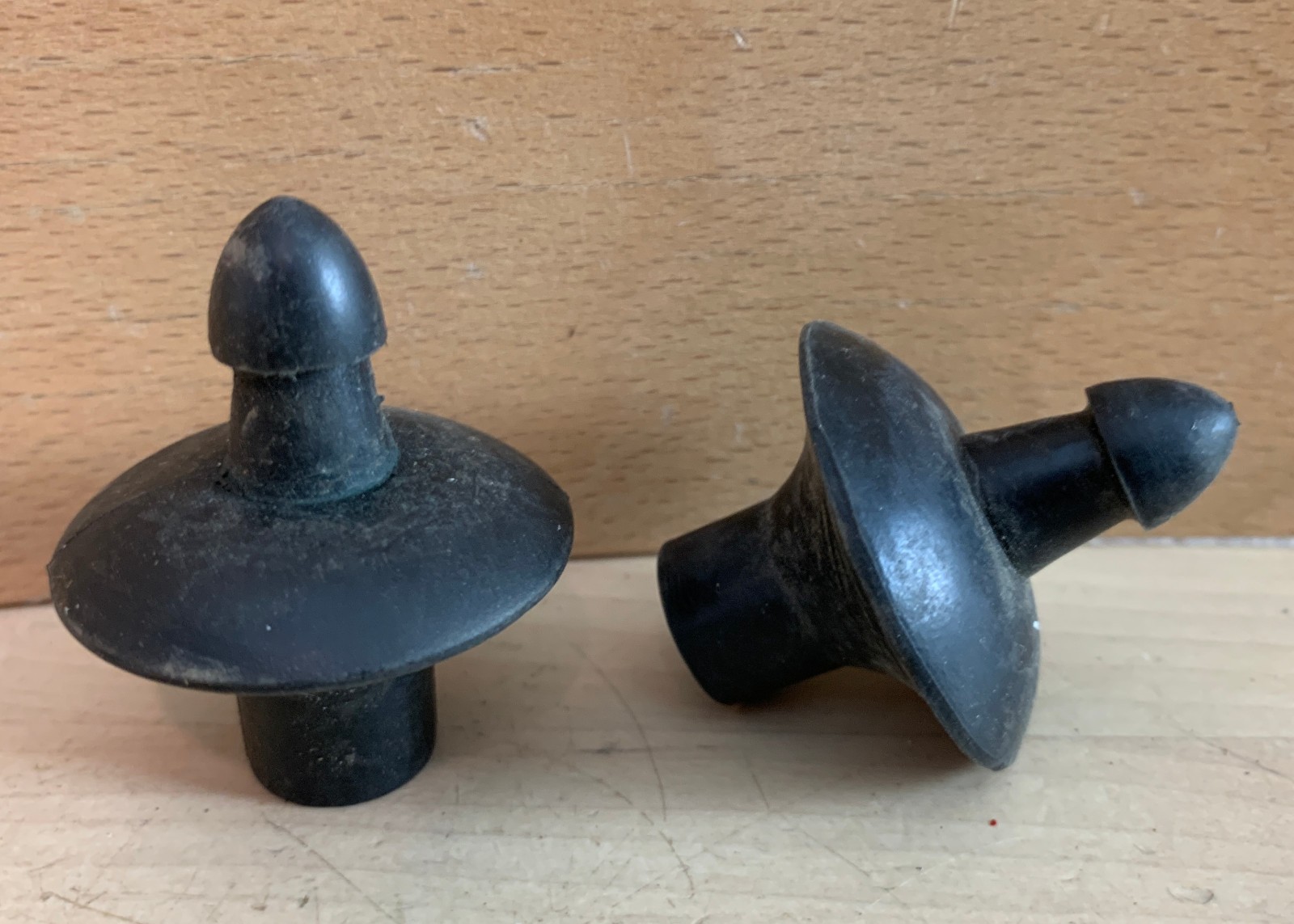 Lot of 2x 8mm Cymbal Arm Stand Rubber Seat Top Section Sleeve Platform Sonorish