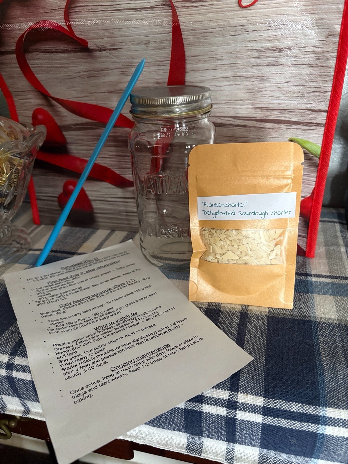 Dehydrated Sourdough Starter Set