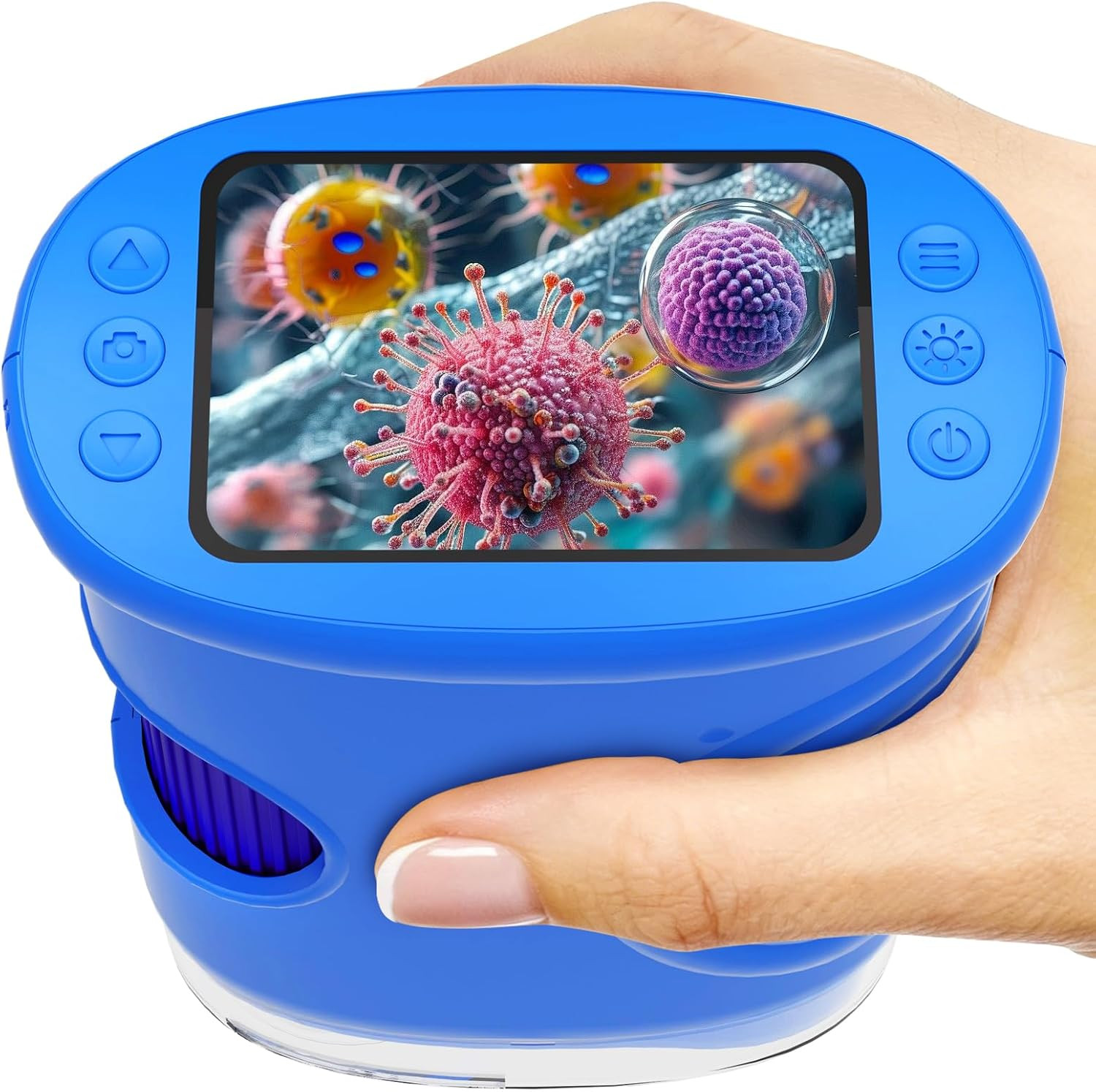 1000X Handheld Microscope for Kids: Pocket Digital Microscope with 1080P&2.0''IP