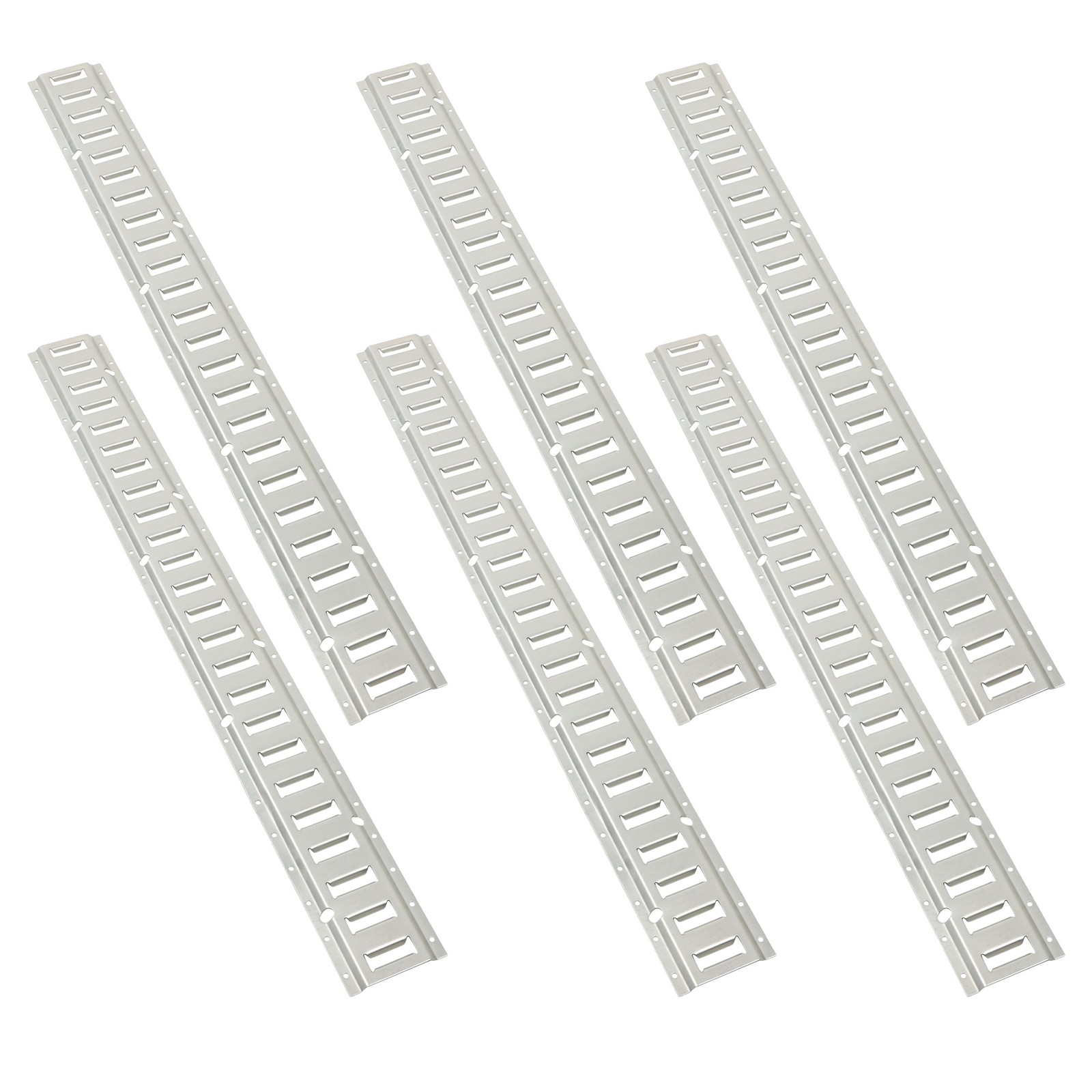 6 Pack Fit For Garages Vans Trailers Labwork E Track Tie Down Rail Kit 4' New