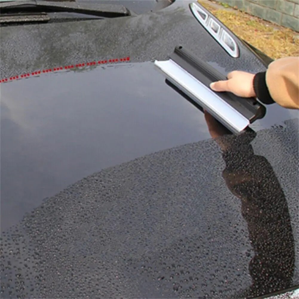 Soft Silicone Car Water Wiper Squeegee Window Cleaning Scraper