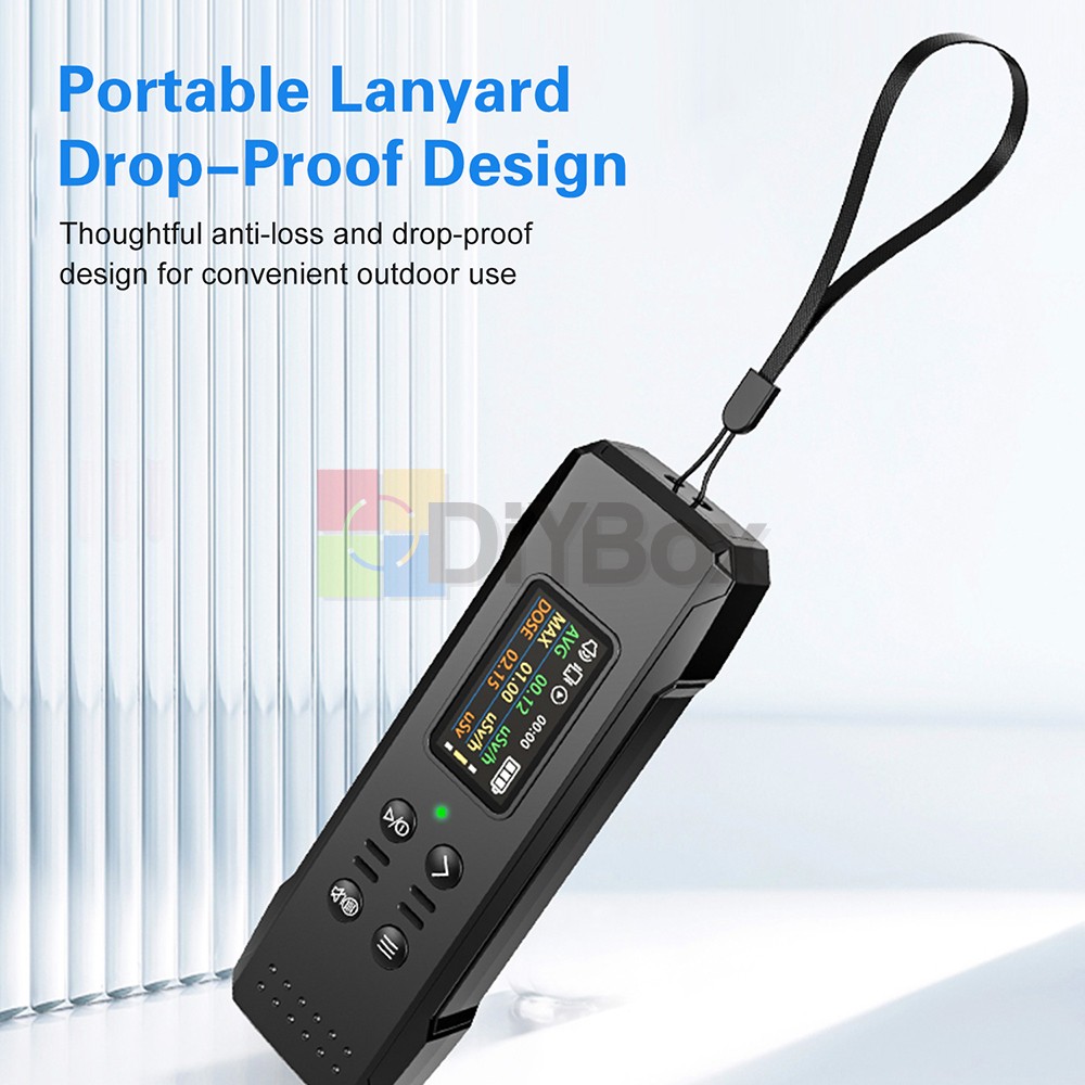 Portable Geiger Counter Nuclear Radiation Detector Seafood β γ X-Ray Dosimeter