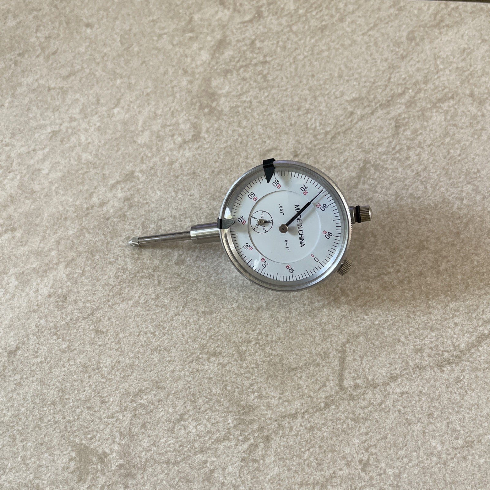 Precision .001 0 to 1" Dial Indicator Gauge Depth Meter