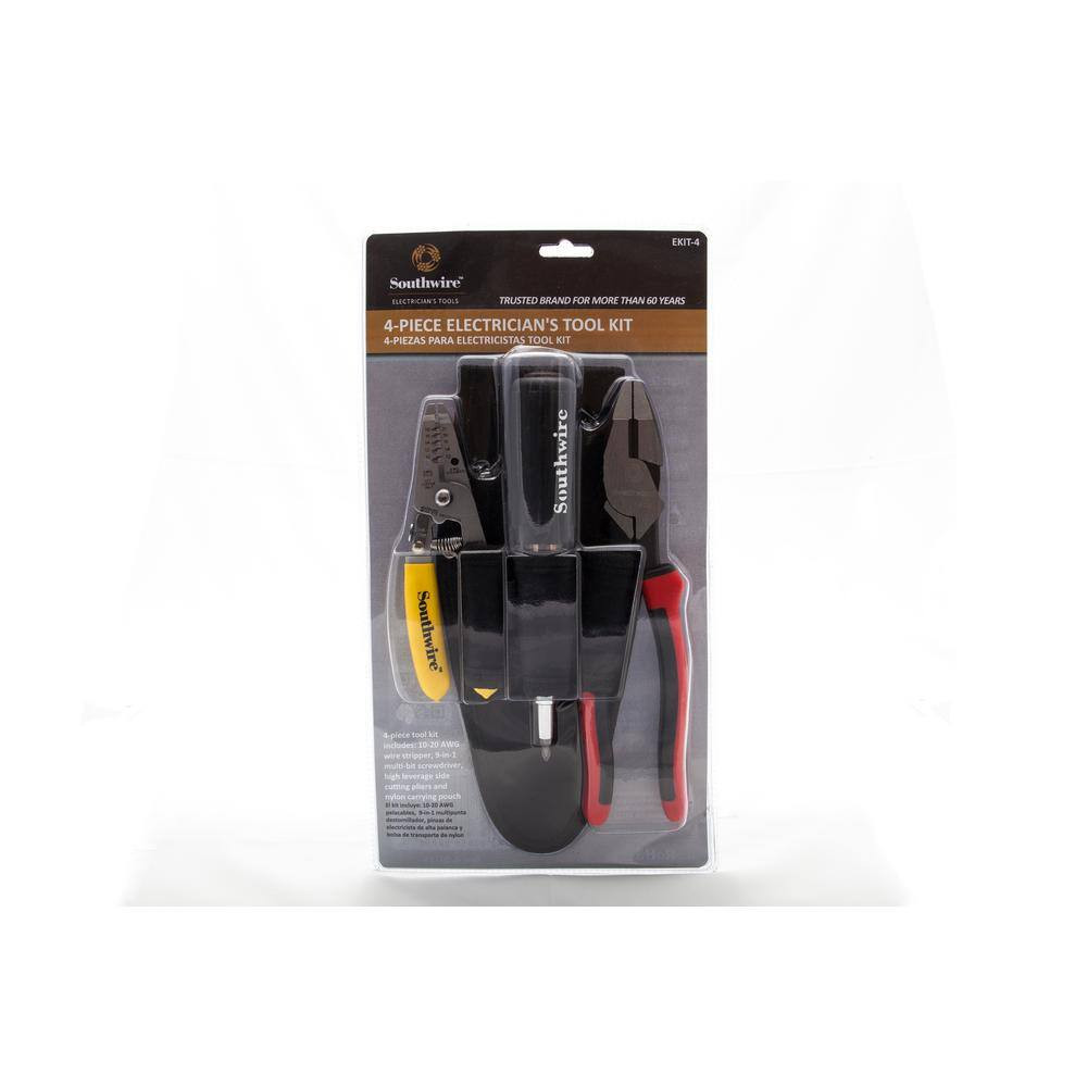 Southwire Electrician S Tool Kit 4 Piece