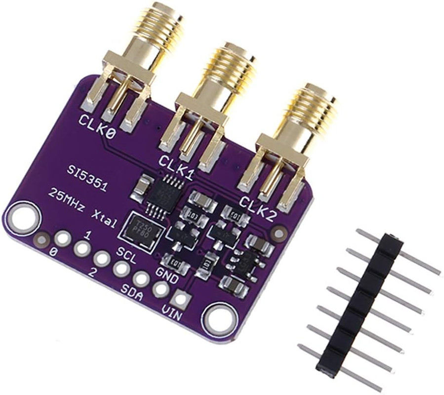 Si5351A I2C 25MHZ I2C High Frequency Signal Generator Breakout Board ...