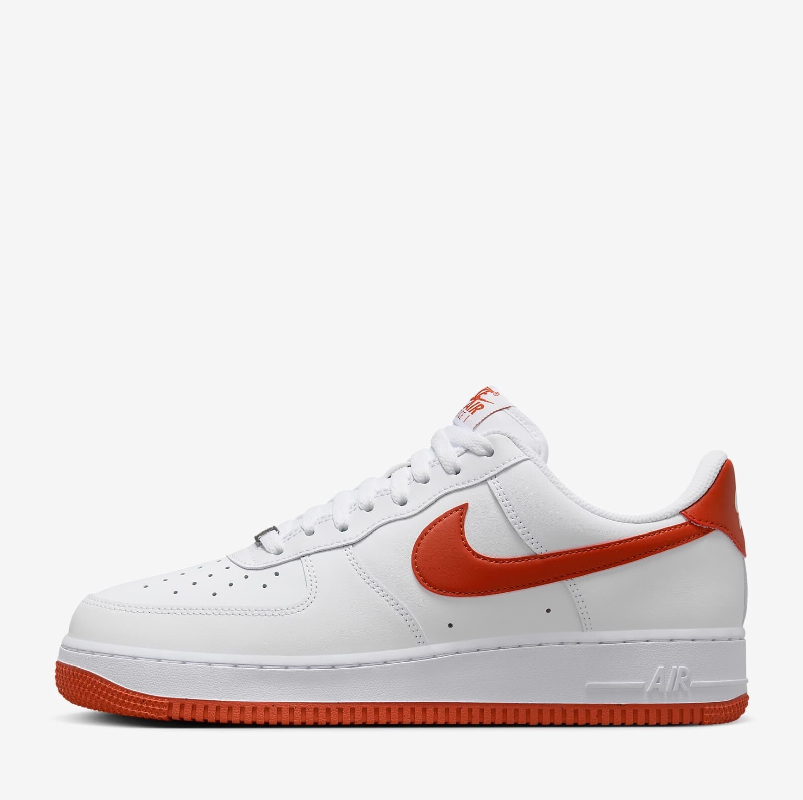Nike Air Force 1 '07 Sneakers Shoes White/Dragon Red FJ4146-106 US 7-12