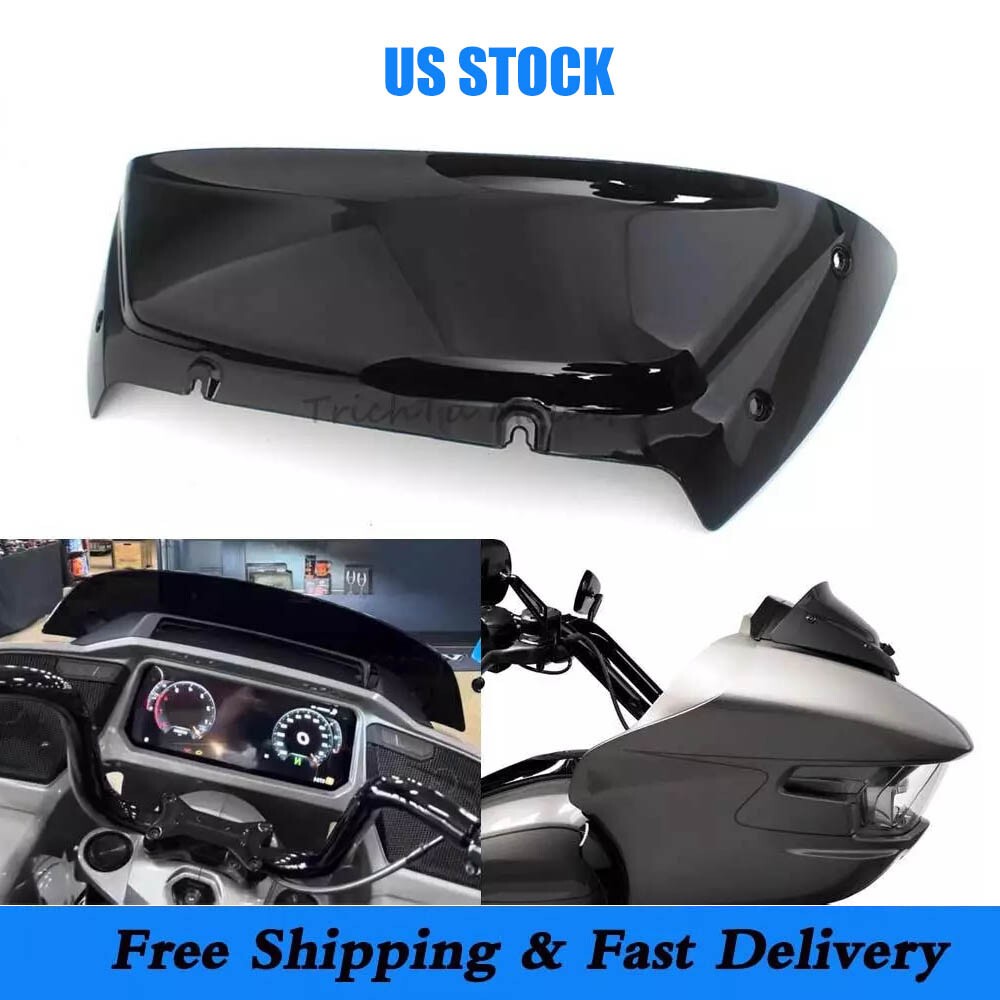 For Harley Road Glide CVO/SE FLTRXSE 2023 24 6" Black Windscreen Windshield US