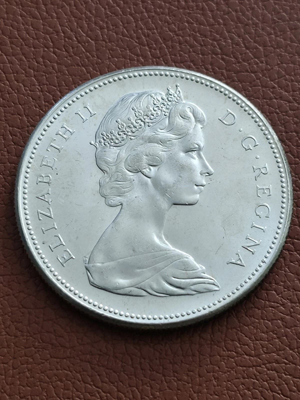 1967: Canadian - Canada Goose | One Dollar Coin-Brilliant - Uncirculated