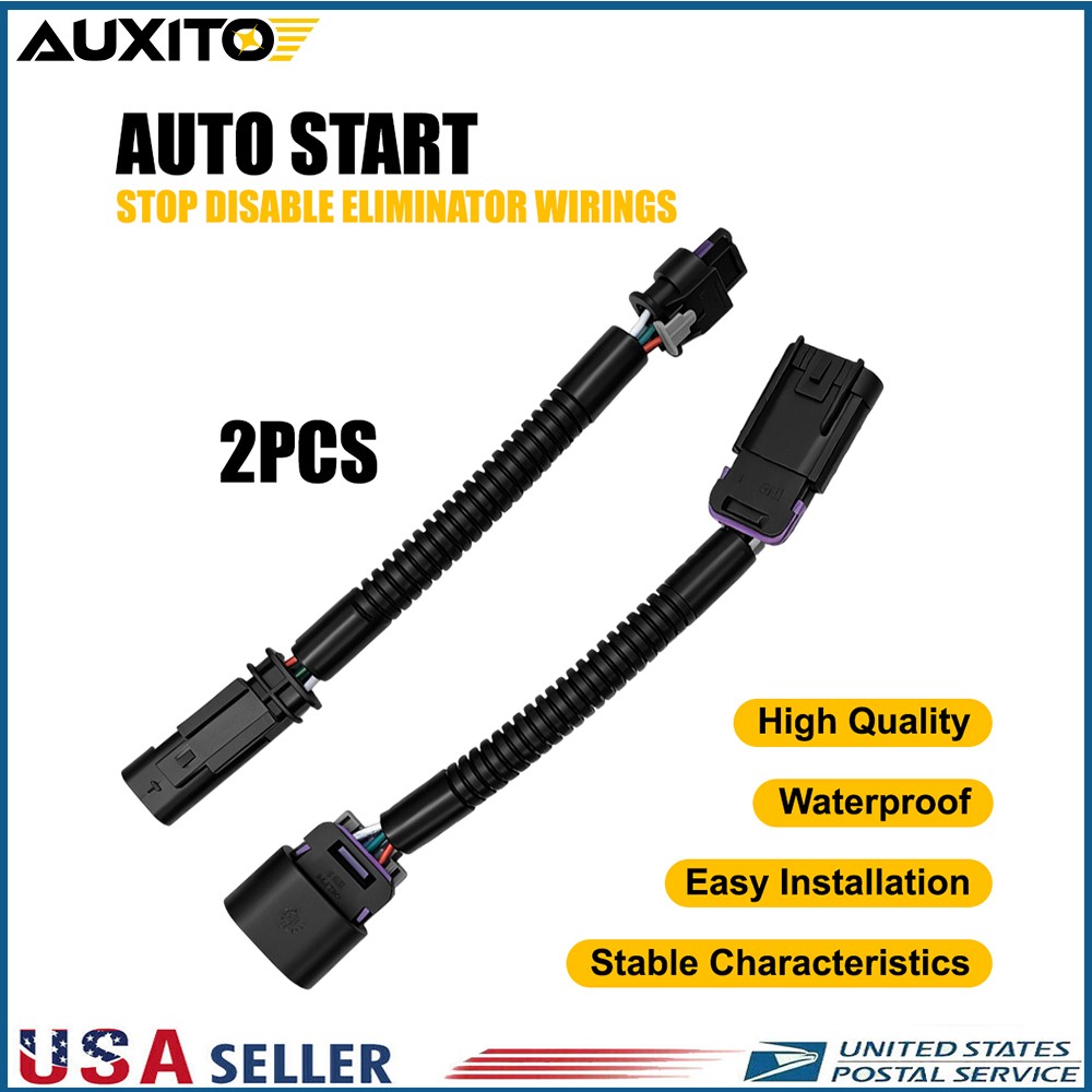 2x Auto Start Stop Disable Eliminator Wirings For Buick LaCrosse Enclave 16-26