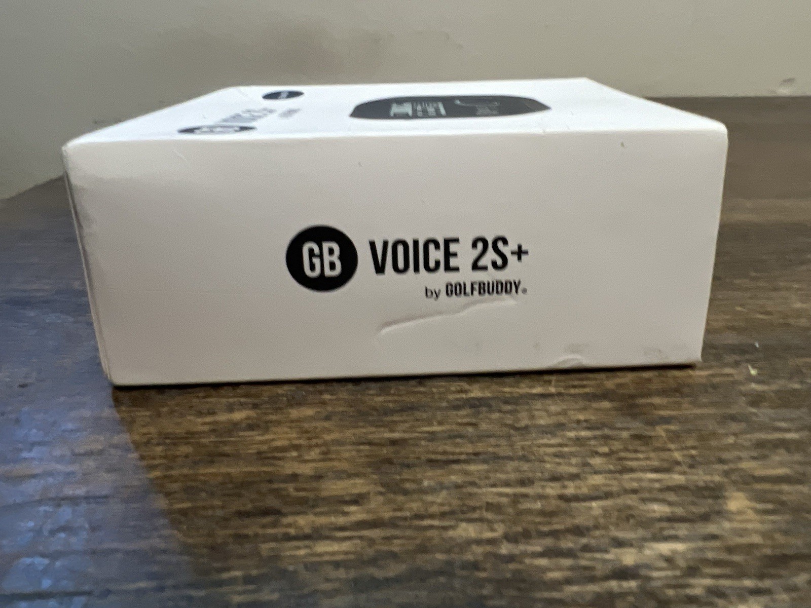 GolfBuddy GB Voice 2S+ Talking GPS Golf Rangefinder Navigation Black New