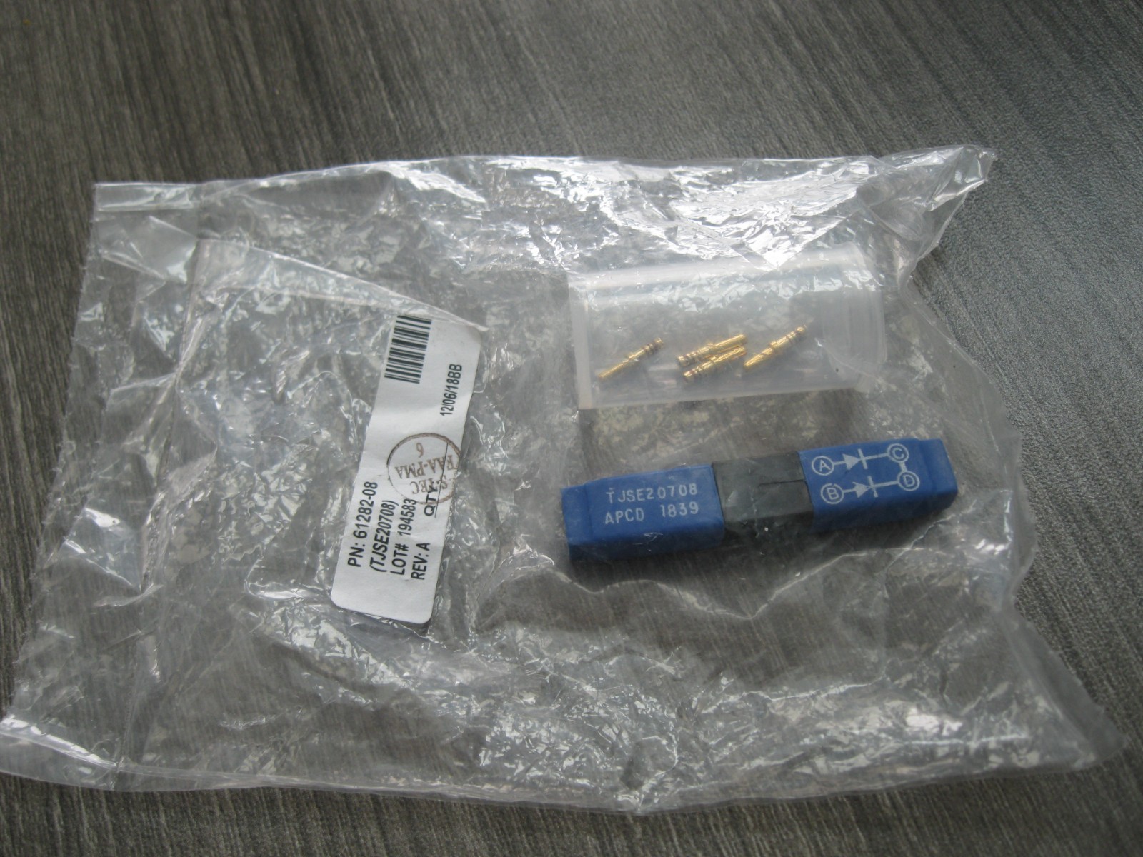 Amphenol Dual Electronic Splice - Diode size 20 PN: TJSE20708