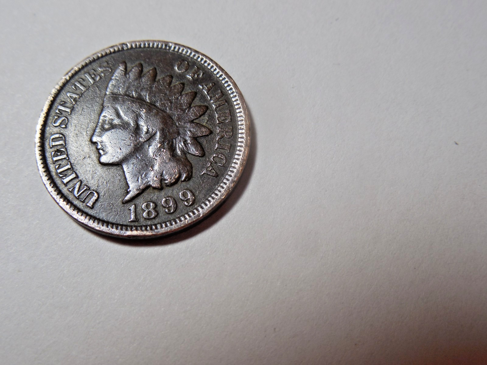 1899 Indian Head Penny in Solid VG-F condition. Nice coin. But you decide!!!!